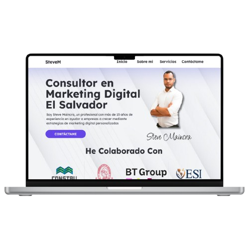 Diseño de páginas web para emprendedores en El Salvador