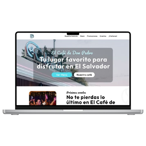 Diseño de páginas web para restaurantes en El Salvador